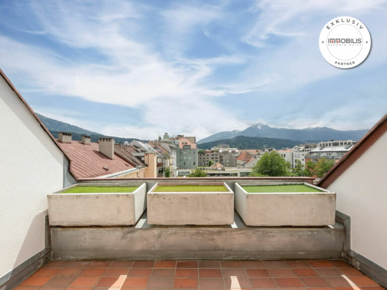 Exklusives Wohnen über den Dächern von Innsbruck